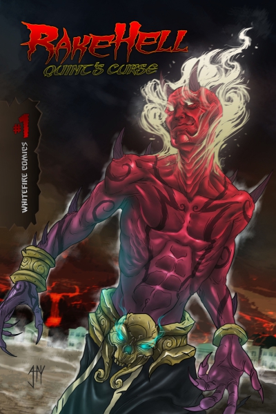Rakehell with the Demonic Curse cover